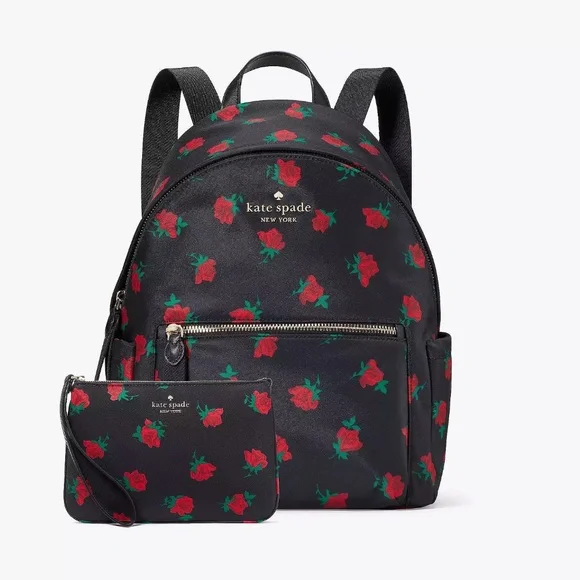 kate spade | Bags | Kate Spade Rose Toss Print Medium  display picture 1